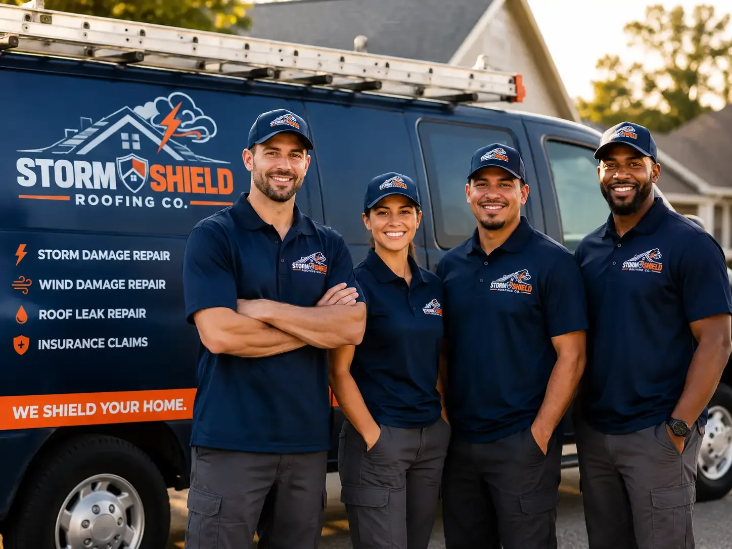 Storm Damage Roof Repair company in Irvine, PA